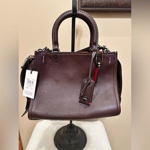 NWT Coach Rogue 25 Oxblood